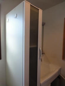 造作でシンプル＆使いやすい洗面に